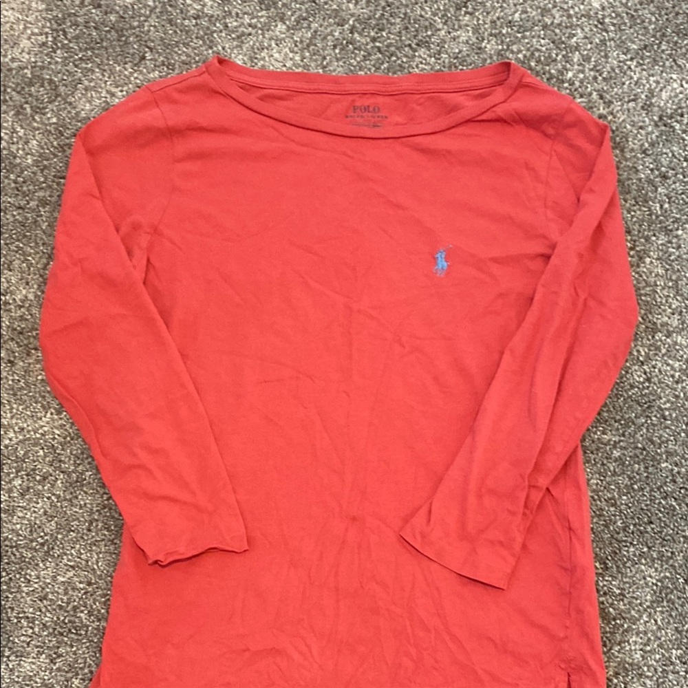 Ralph Lauren Vibrant Red Polo Shirt